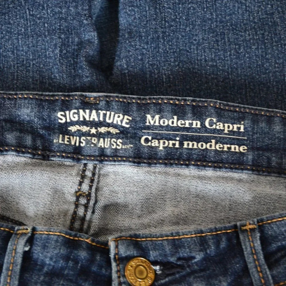 SIGNATURE LEVI'S  Modern Capri - Picture 6 of 12